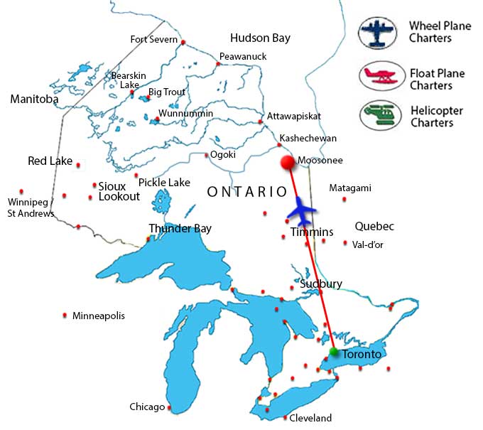 Webequie Helicopter Charter Flights